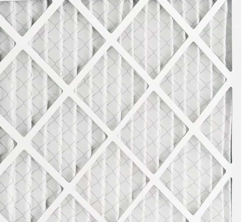 BNX TruFilter 20x25x5 (19.88’’ x 24 75’’ x 4.38‘ Honeywell Compatible 4”) MERV 12 Activated Carbon Air Filter (2-Pack) - MADE IN USA - Air Conditioner Furnace Filters for Odor, Mold, Bacteria, Smoke