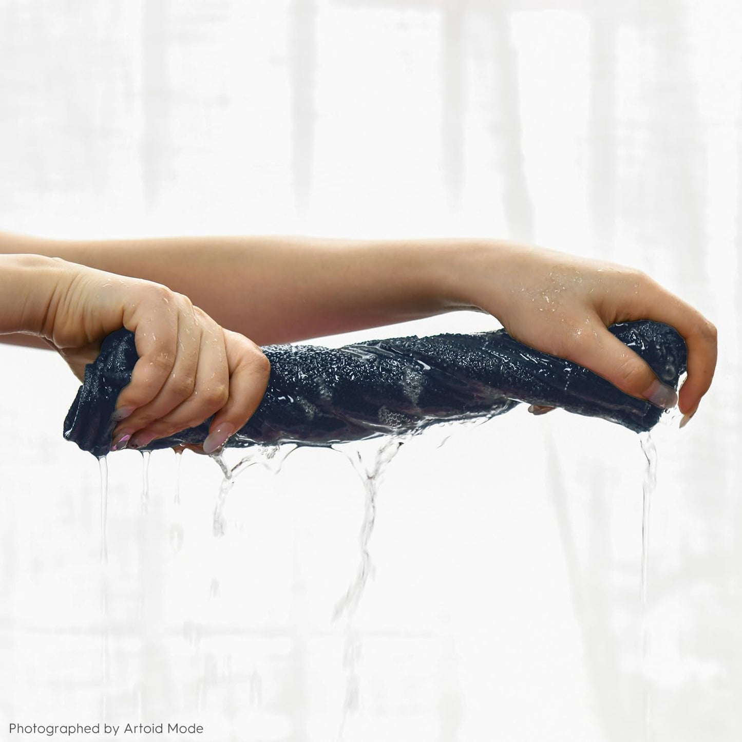 Artoid Mode Checkered Designed Cotton Grey Terry Kitchen Dish Towels, 15x25 Inch Soft Absorbent Quick Drying Family Cleaning Tea Towels Set of 4