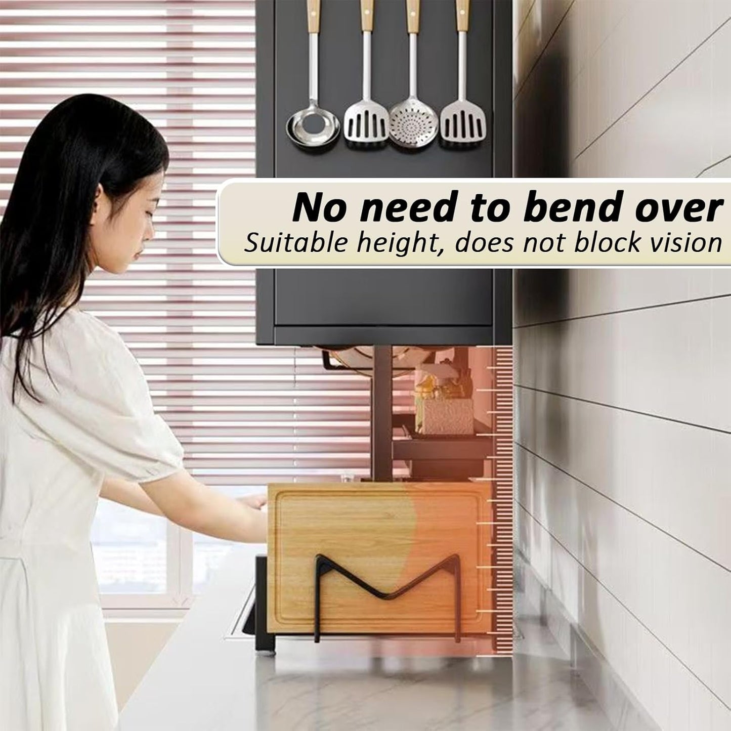 Dish Drying Rack 4 Tiers with Cover, Keep Kitchen Sink Shlef Organized Space-Saving Dish Drying Rack, Large Drying Rack for Dishes, Glasses, Bowls, Cutlery (Black, W-25.6)