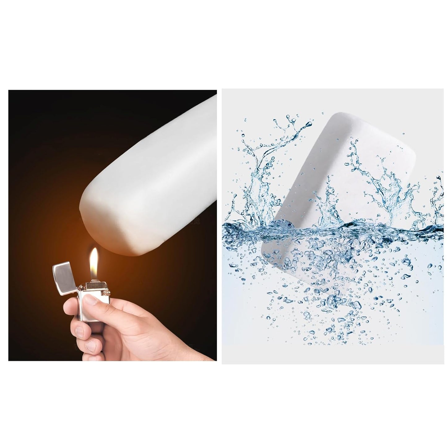 Pack of 50 White Seal Putty Waterproof Duct Seal Repair Sealing Clay, Quick Mending Mud for Drain Connection, Wall Hole, Air Conditioning Hole