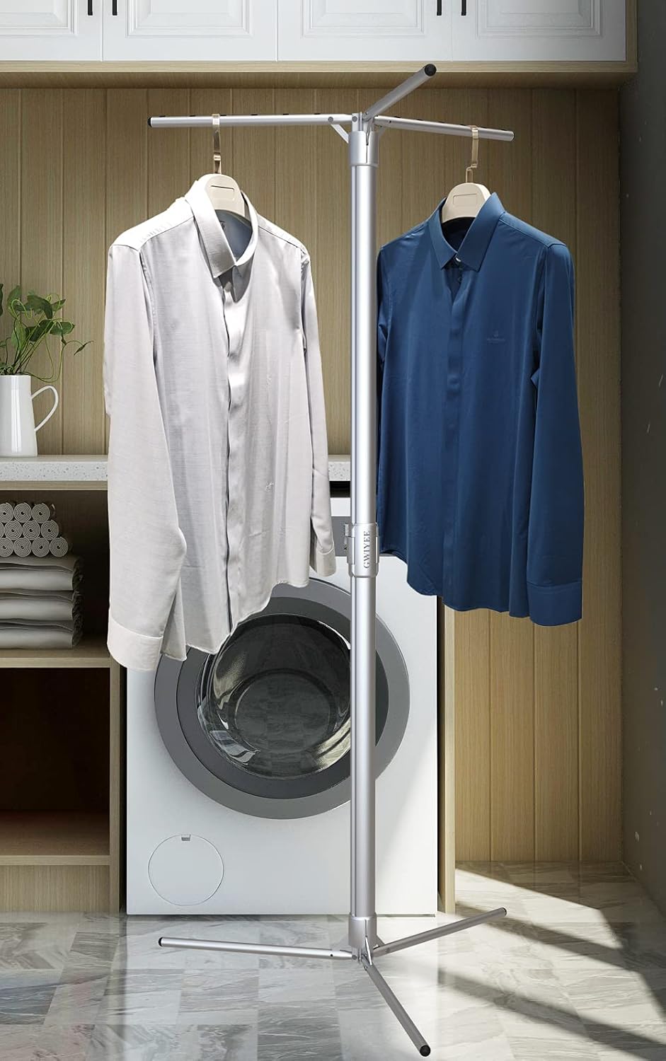 Aluminum Foldable Portable Clothes Drying Rack