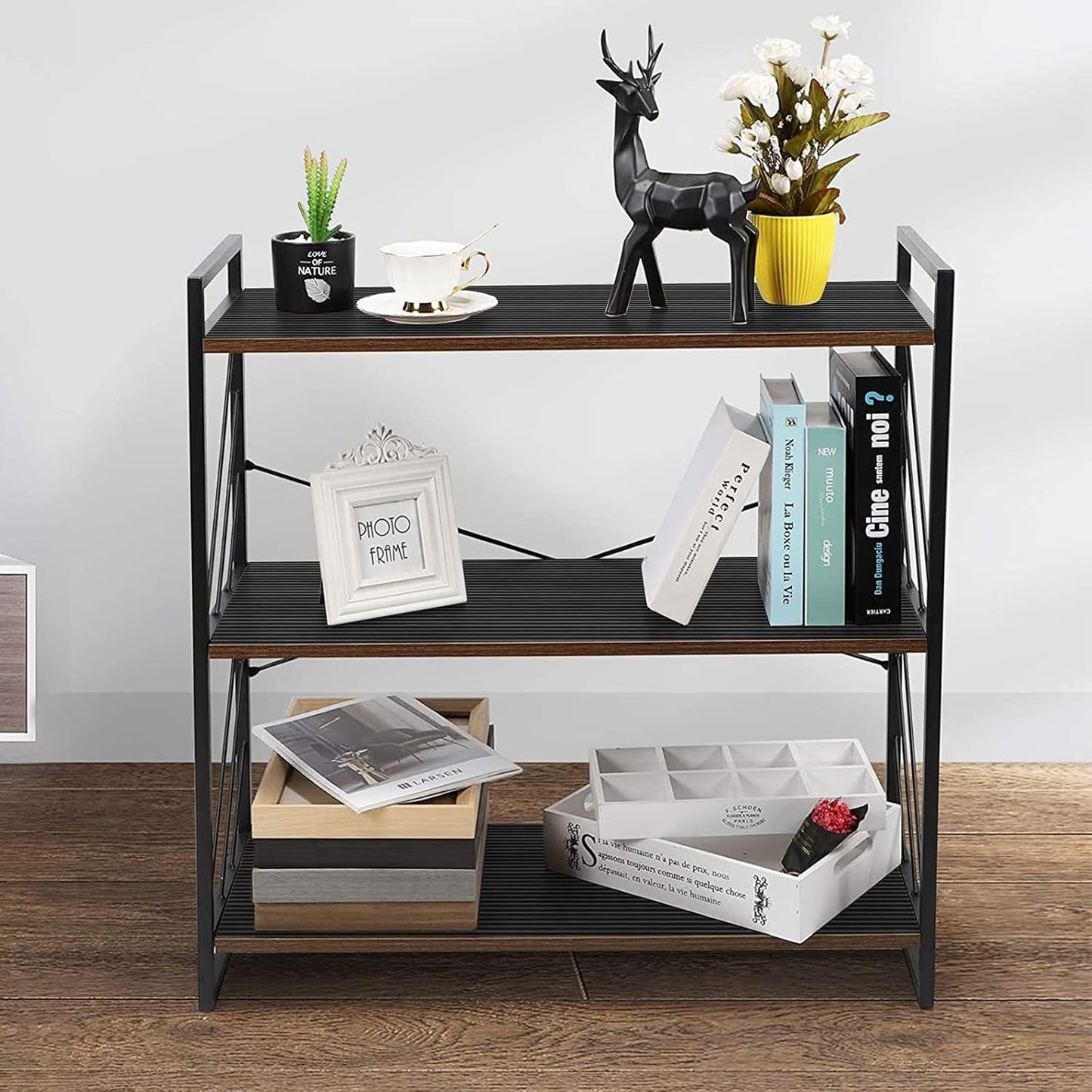 Shelf Liners for Kitchen Cabinets Non Adhesive Drawer Liner EVA Material Cupboard Mat Refrigerator Mats Washable Fridge Liner for Cabinet, Storage and Desks 17.3 x 236.2 Inches Black