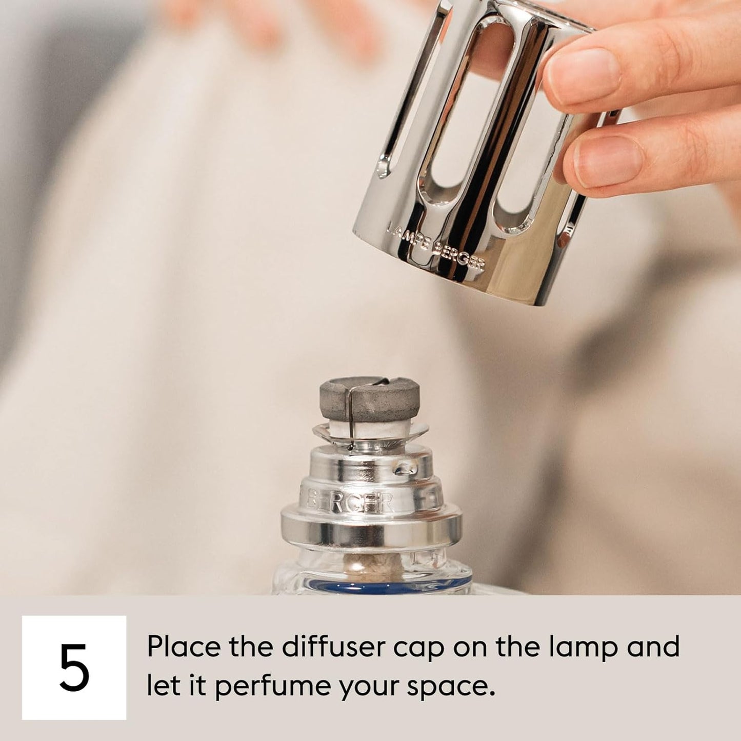 MAISON BERGER - Atlantic Tide - Lampe Berger Fragrance Refill for Home Fragrance Oil Diffuser - Air Freshener - 33.8 Fluid Ounces - 1 Liter