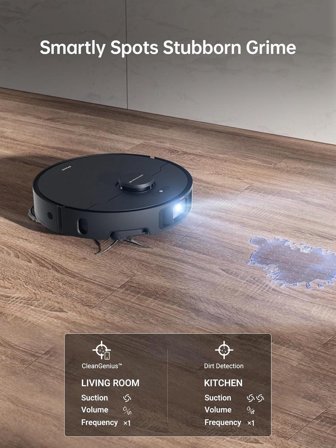 DREAME X40 Ultra Robot Vacuum with Detachable & Liftable Mop, Self-Emptying Robot Vacuum and Mop Combo with Side Brush, 12,000 Pa Suction, 158°F Self-Cleaning and Self-Drying Mop, Auto Water Filling