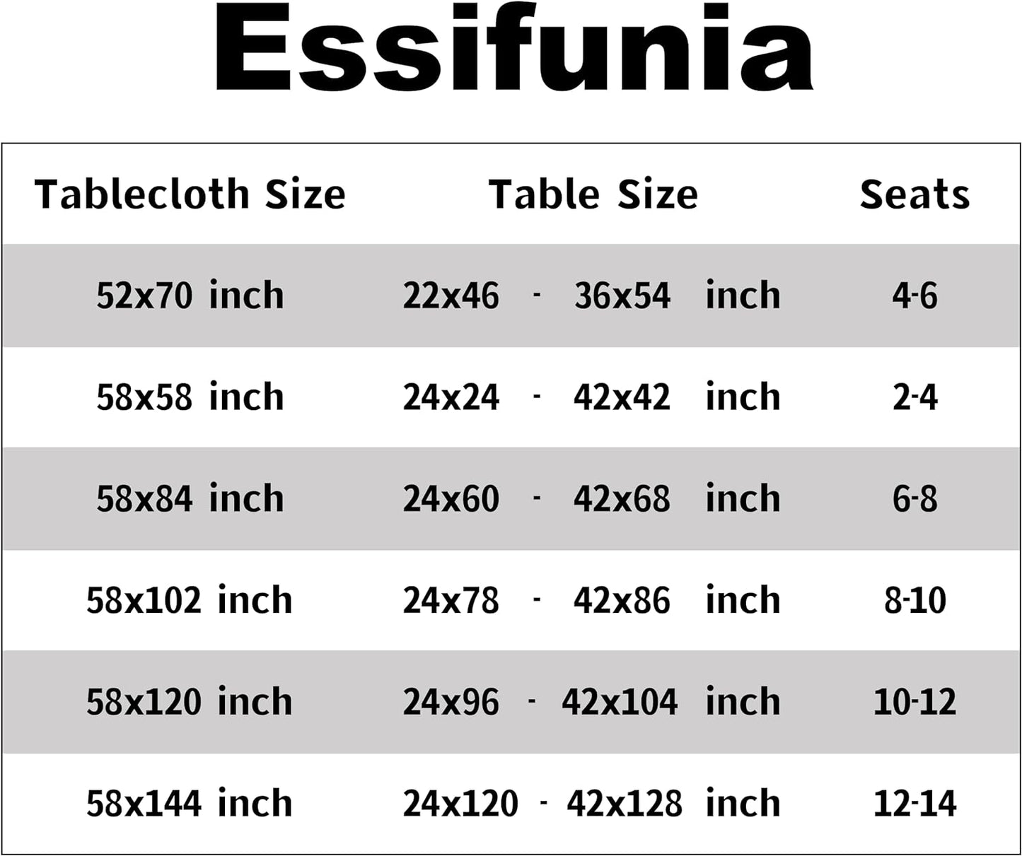 Waterproof Plaid Tablecloth Fabric - Square 58x58 Inch Classic Gingham Checker Table Cloth for Indoor/Outdoor Use - Buffalo Table Cover for Picnics, BBQs, and Parties