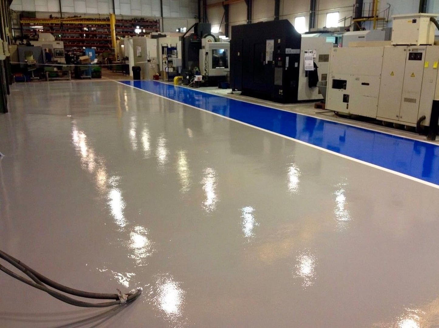 Coloredepoxies 10010 Light Beige Epoxy Resin Coating Made with Beautiful and Vibrant Pigments, 100% solids, For Garage Floors, Basements, Concrete and Plywood. 3 Quart Kit