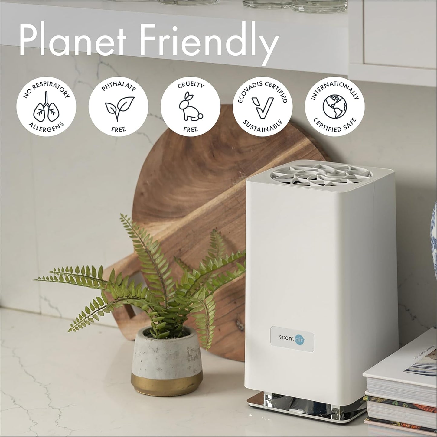 ScentAir Whisper Home Monthly Plug-in Refill, Fragrance Cartridge for Home and Office, ECO Allure