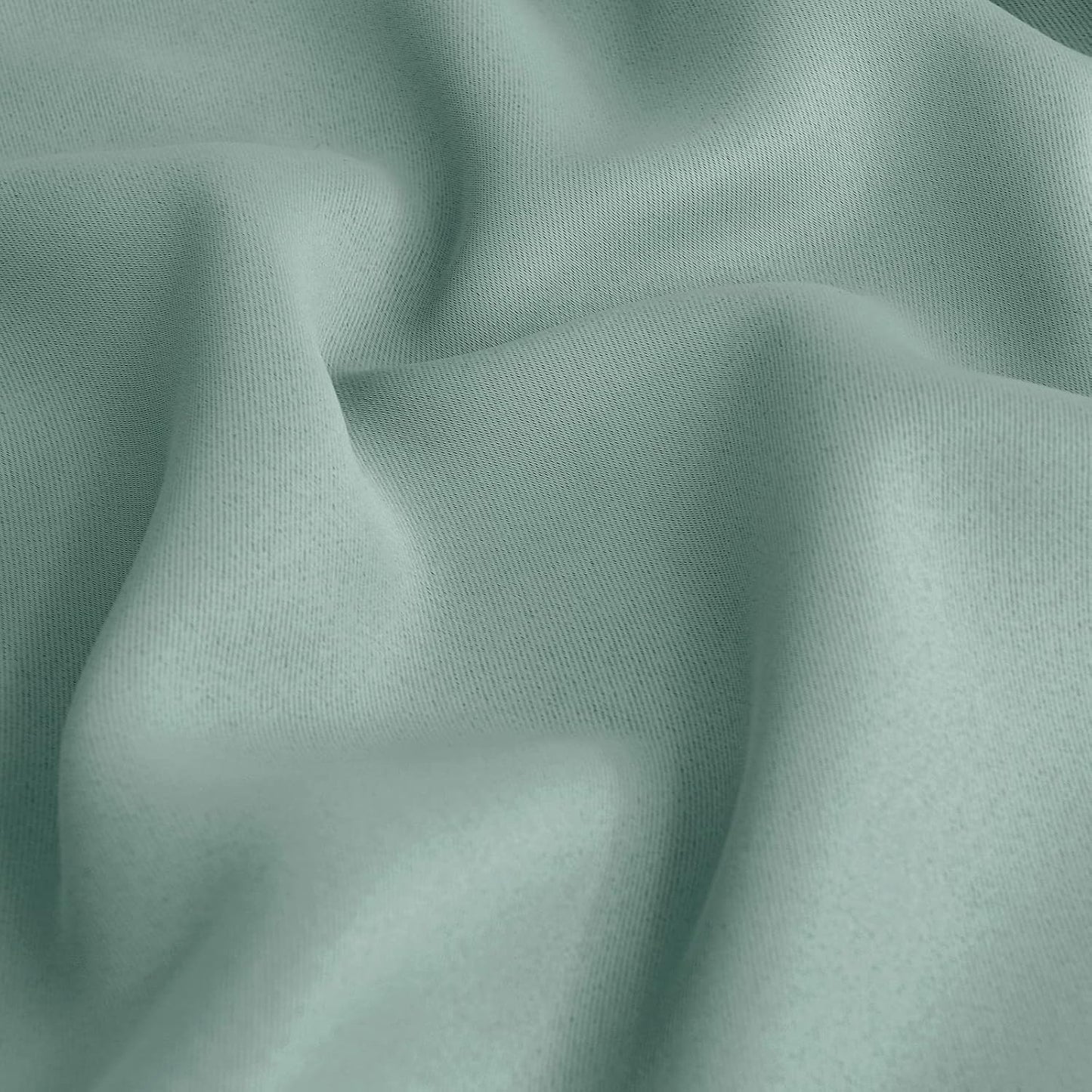 BGment Sage Green Blackout Curtains for Bedroom 63 Inches Length - Rod Pocket Thermal Insulated Room Darkening Drapes for Living Room Office Privacy Spring Decor, 42 x 63 Inch, 2 Panels