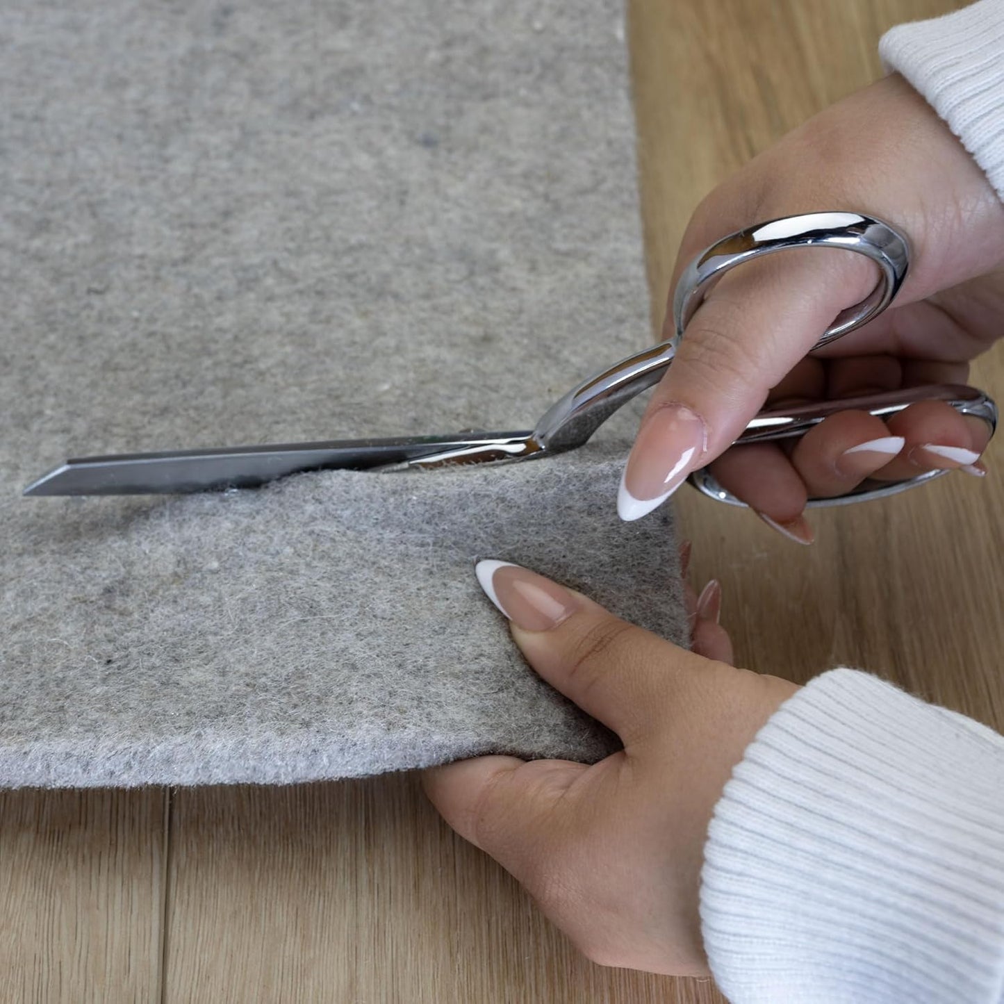 RUGPADUSA - Eco-Plush - 8'10" x 11'10" - 1/2" Thick - 100% Felt - Luxurious Cushioned Rug Pad - Available in 3 Thicknesses, Many Custom Sizes