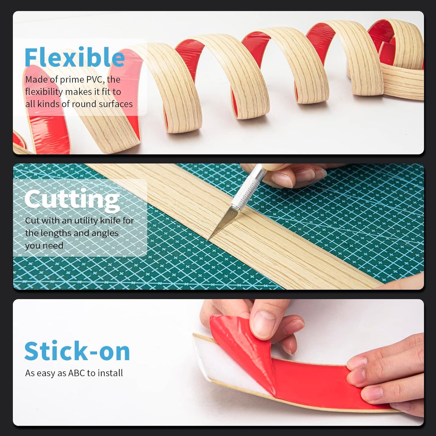 Art3d Self Adhesive Vinyl Transition Strip, Laminate & Tile Floor Divider, Carpet Threshold - 10 FT, 1.57in, Aspen Yellow