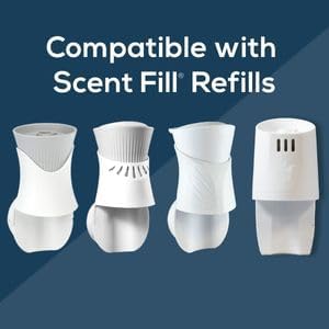 Scent Fill Relax Blend Plug in Air Freshener, Scented Oil Refills, 2 Refills + Diffuser