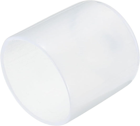 uxcell 20pcs Rubber End Caps 22mm(7/8") ID Vinyl PVC Round Tube Bolt Cap Cover Screw Thread Protectors Clear