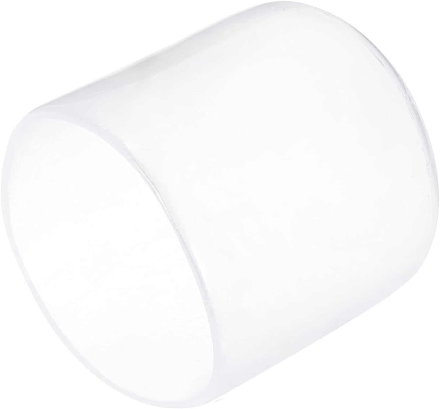 uxcell 20pcs Rubber End Caps 29mm ID Vinyl PVC Round Tube Bolt Cap Cover Screw Thread Protectors Clear