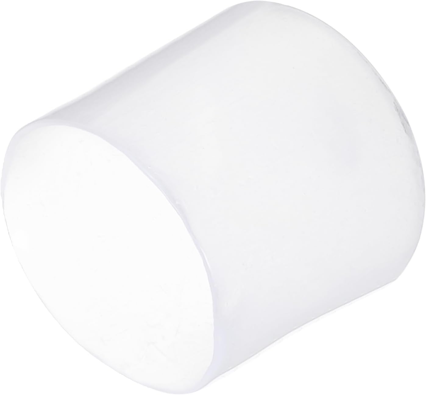 uxcell 20pcs Rubber End Caps 32mm ID Vinyl PVC Round Tube Bolt Cap Cover Screw Thread Protectors Clear