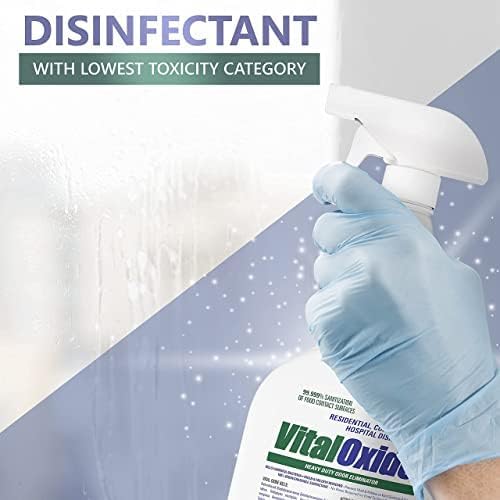 Vital Oxide Disinfectant, Deodorizer, Cleaner, Food-Contact Sanitizer, Virucide –(EPA registration #82972-1) – Kills Mold & Mildew, Eliminates Odors – 32 oz