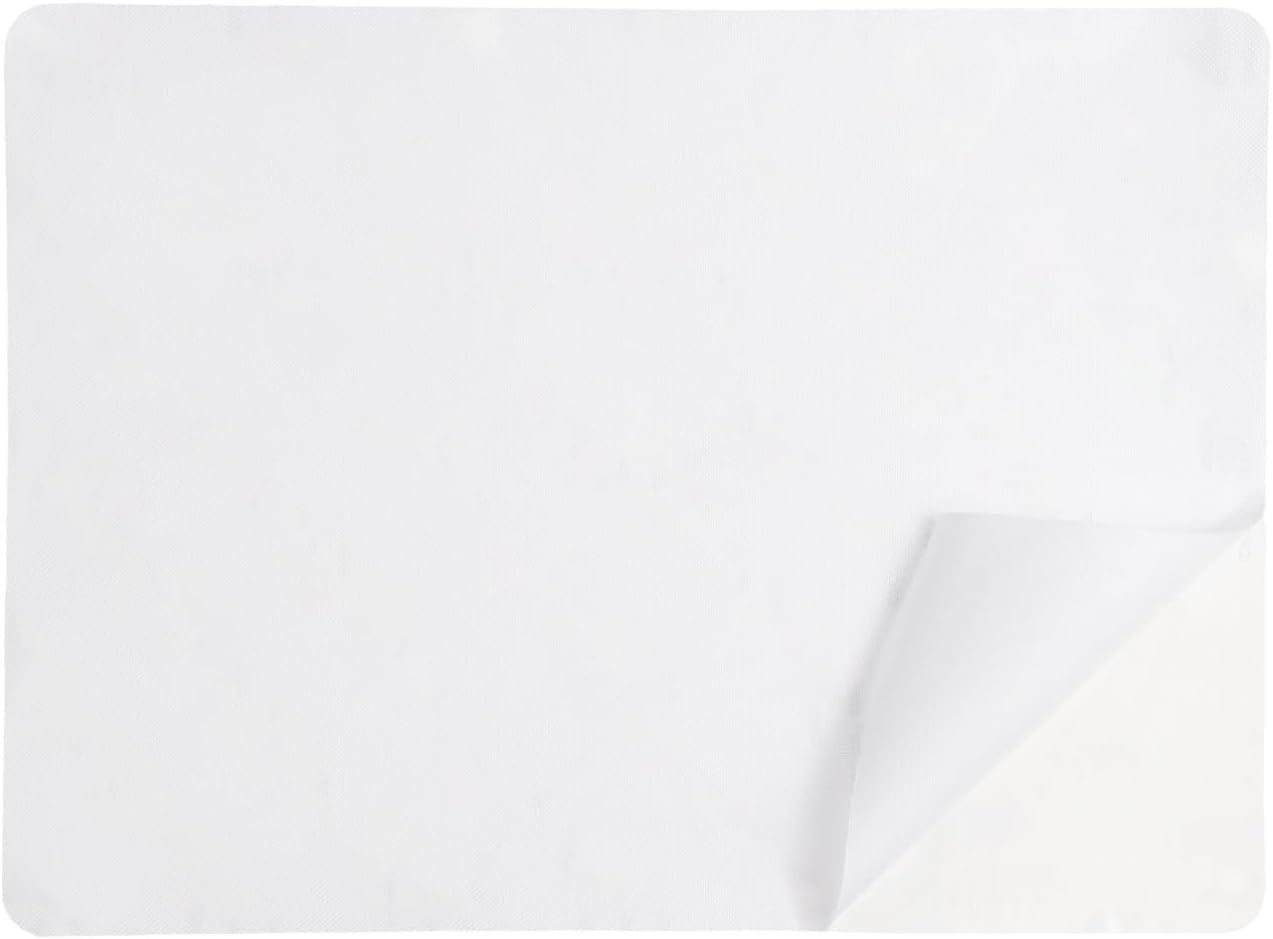 PATIKIL Linen Repair Patch, 8 x 11 Inch Self-Adhesive Linen Fabric Repair Patches for Sofa Couch Clothes Handbag Tents Car Seats Furniture, White