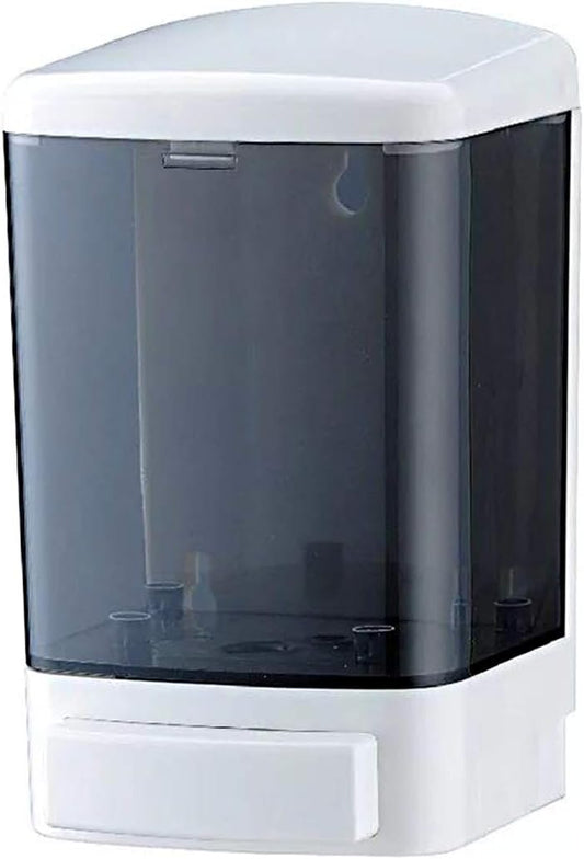 Evhome Manual Soap Dispenser Kitchen Bathroom Wall Mounted Commercial Soap Dispenser for Liquid Containers Shampoo Gel Chamber Plastic - (33.8 oz) 1000ml