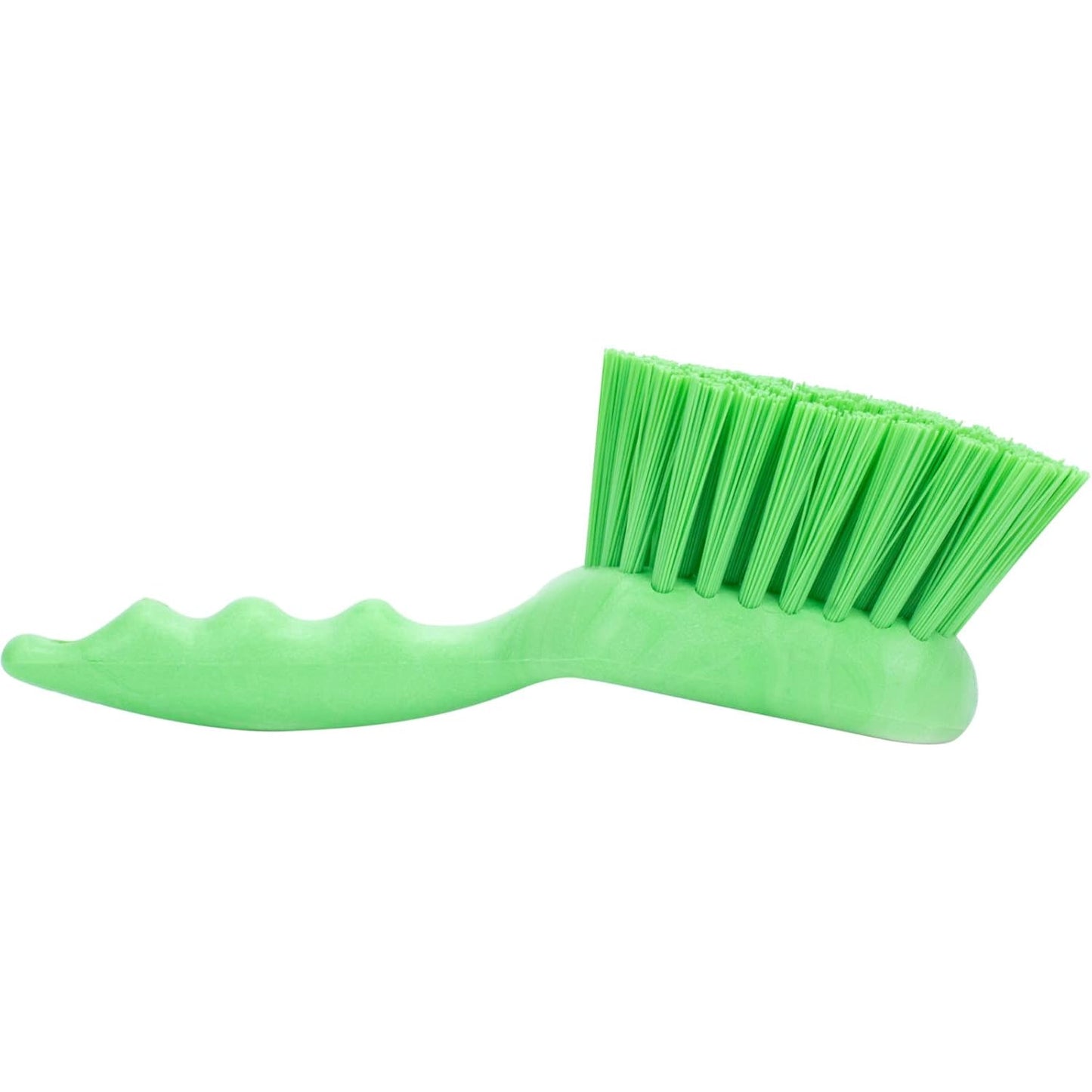 SPARTA 40541EC75 Plastic Scrub Brush, Utility Brush, Kitchen Brush With Hanging Hole For Cleaning, 8 Inches, Lime