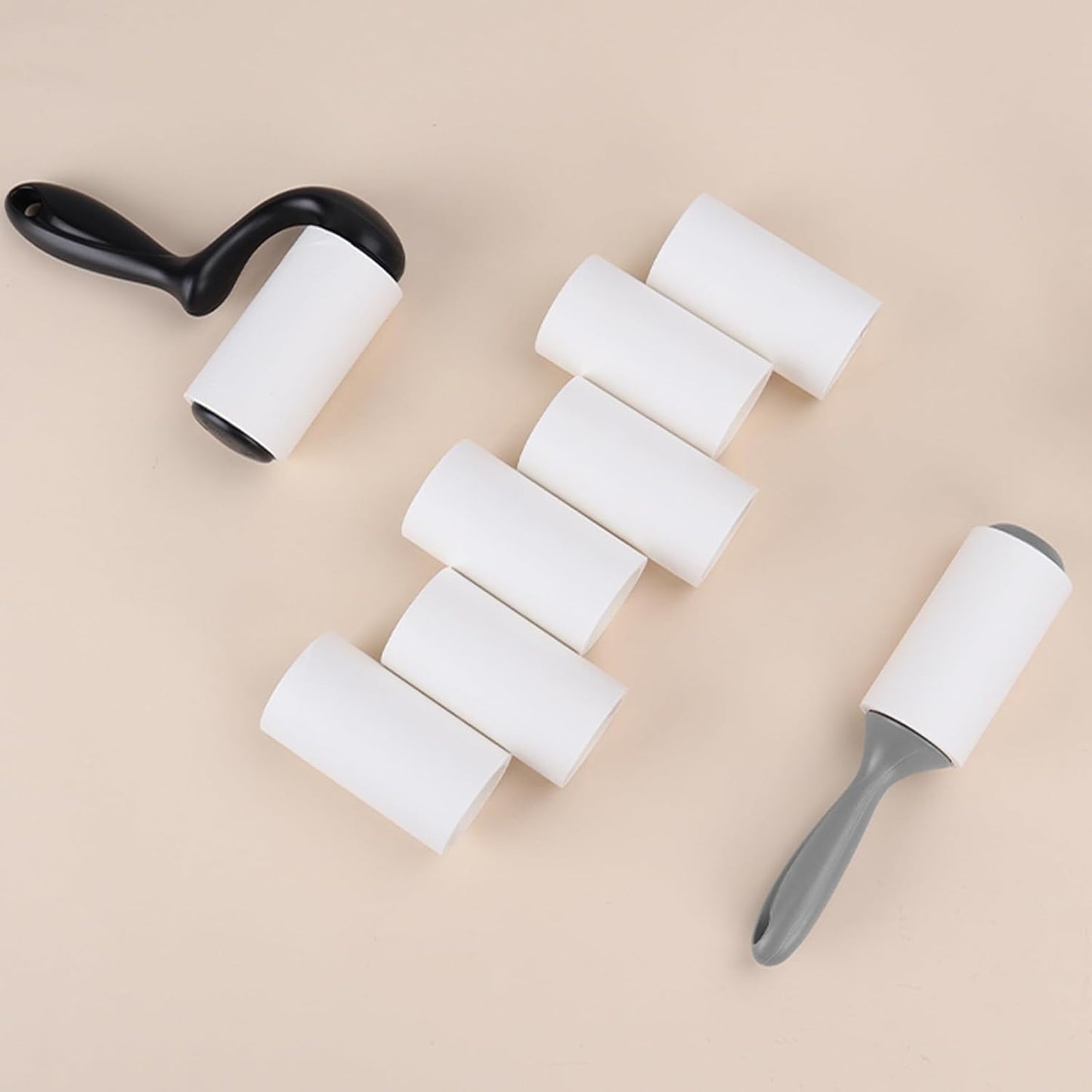 4 inch Lint Roller Refills Only Compatible with Scotch Brite Lint Roller Replacement Refills for Pet Hair Extra Sticky Everyday Clean Lint Remover Refills Pack of 6 Rolls Total 360 Sheets