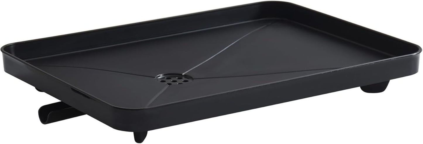 Dish Drying Rack 3 Piece Dish Drainer with Drainboard Set for Kitchen Counter – Kitchen Dish Rack with Removable Utensil Holder & Swivel Spout for Countertop – DishRack for Plates, Cups & Organization