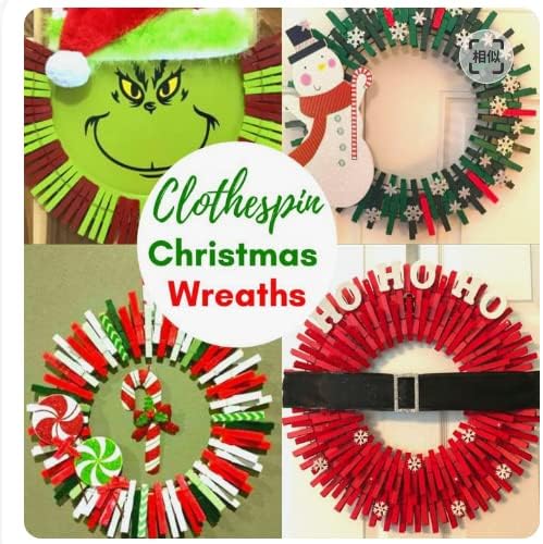 1.9 in Orange Wood Clothespins Hang Kids Artwork Craft Project Clothes Clips for Drying Bag Pegs with String Pack 50