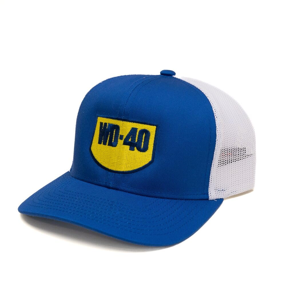 WD-40 Precision Pen & Trucker Hat Bundle - On-The-Go Lubrication, Precision Pen (0.3 fl oz), Trucker Hat (Cotton & Mesh)