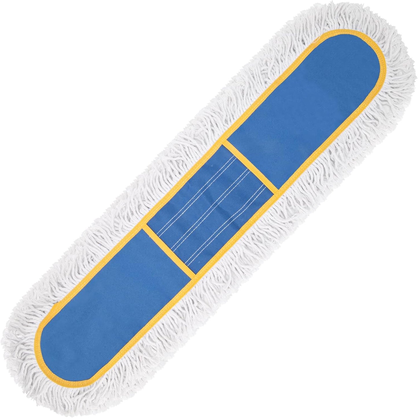 KeFanta 24" Commercial Dust Mop Replacement Heads, Reusable Industrial Dust Mop Pads, Blue Washable Cotton Dust Mop Refill for Floor Cleaning & Janitorial Supplies, Only Fits:B0D7MKSZ8N