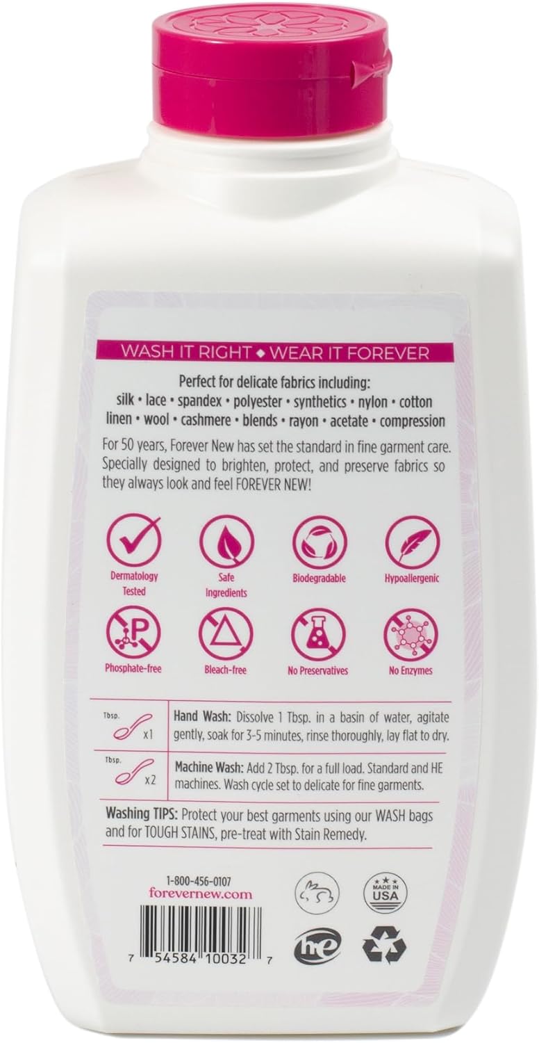 FOREVER NEW Granular Detergent Powder - Delicate Laundry Care Wash - Original Scented, 96 oz. (32 oz. 3 Pack)