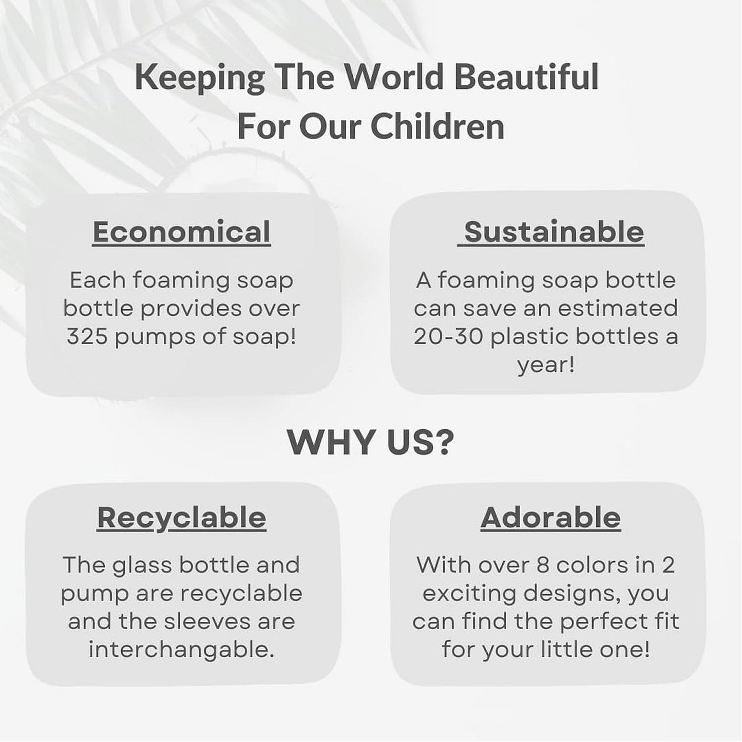 SoCal Suds & Company Glass Foaming Hand Soap Dispenser, Heart Silicone Sleeve, Refillable Pump Bottle for Kids, Baby Wash & Shampoo, Ideal for Home Use, Soft Pink 8oz