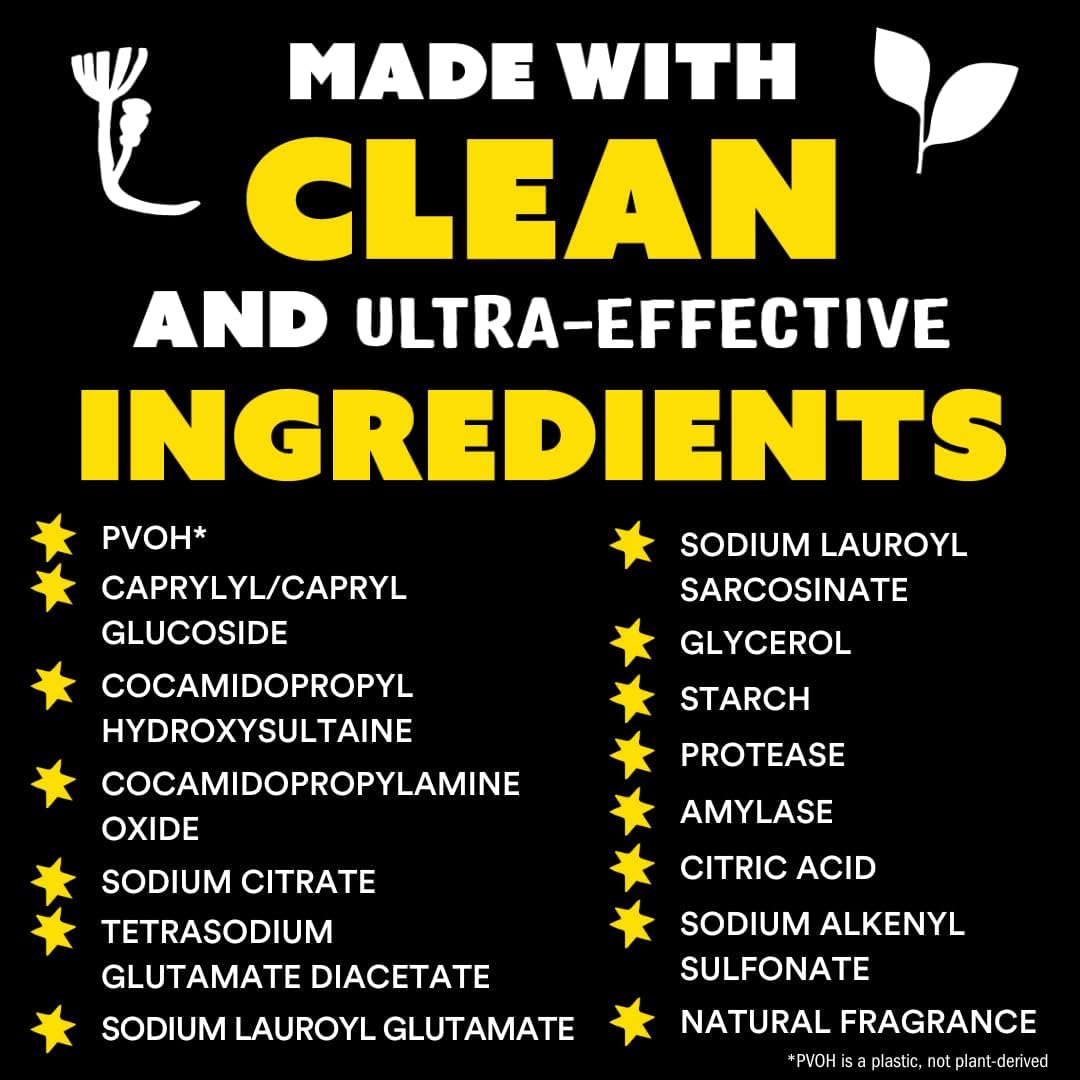 Molly’s Suds Laundry Detergent Sheets | Gentle on Sensitive Skin, Powerful Bio-Based Enzymes, Stain-Fighting | Liquidless & Plastic-Free Packaging | 70 Loads (Citrus Grove)