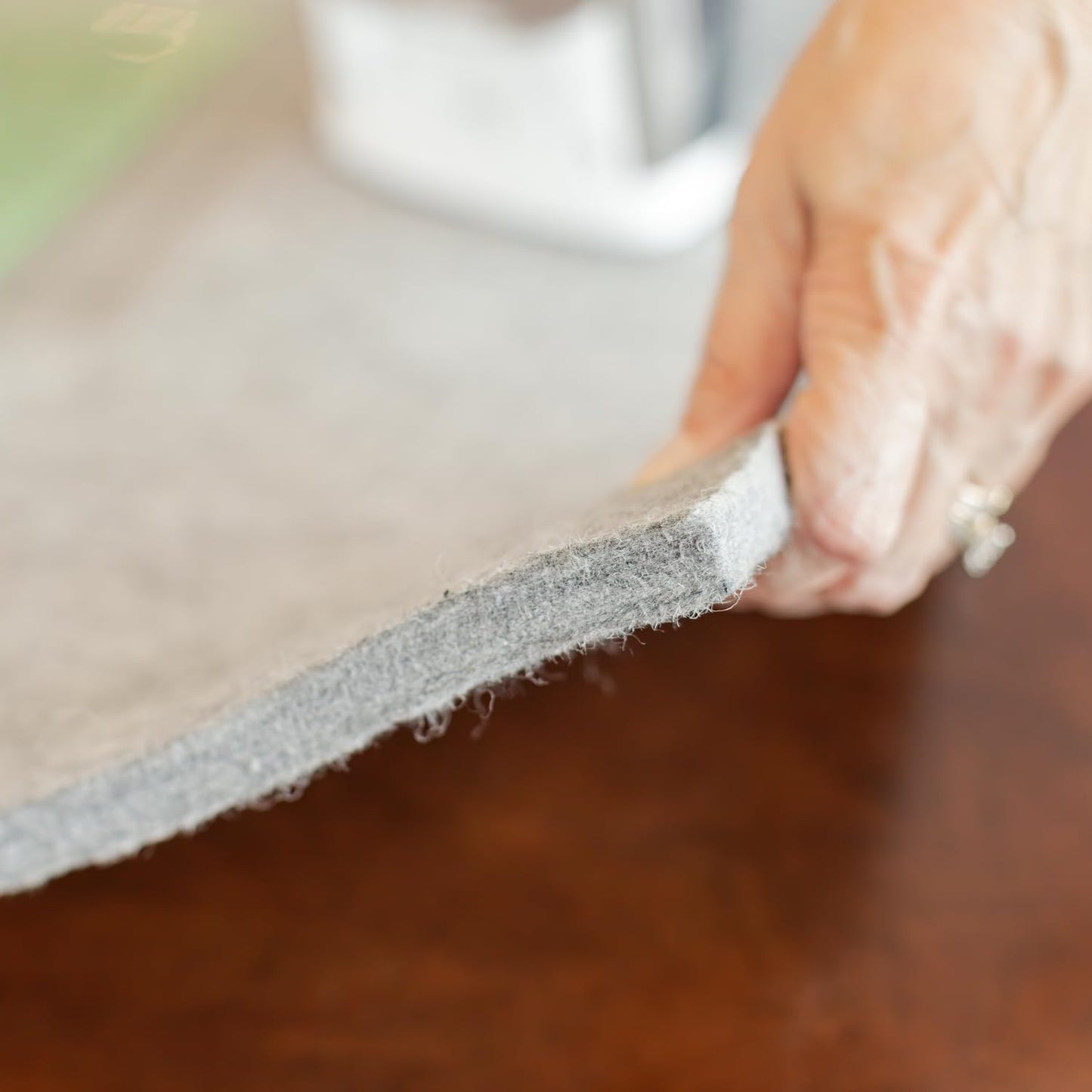 Novodon Merino Wool Pressing Mat for Quilting 17" x 13.5" 100% Merino Wool Pressing Mat for Quilting and Ironing