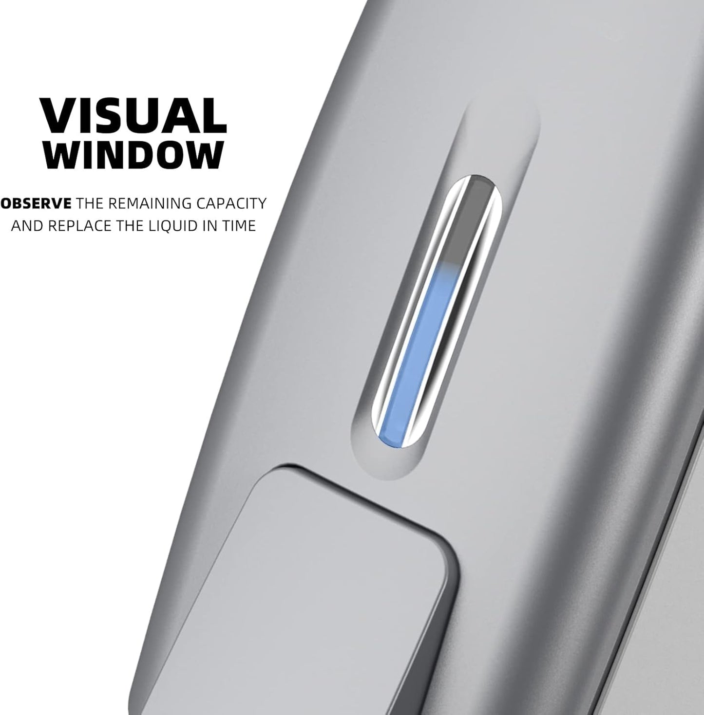 Soap Dispenser Wall Mount Adhesive Commercial Soap Dispenser 800ml No Drill Hand Sanitizer Dispenser for Bathroom Support Liquid and Gel,Silver-PN9088