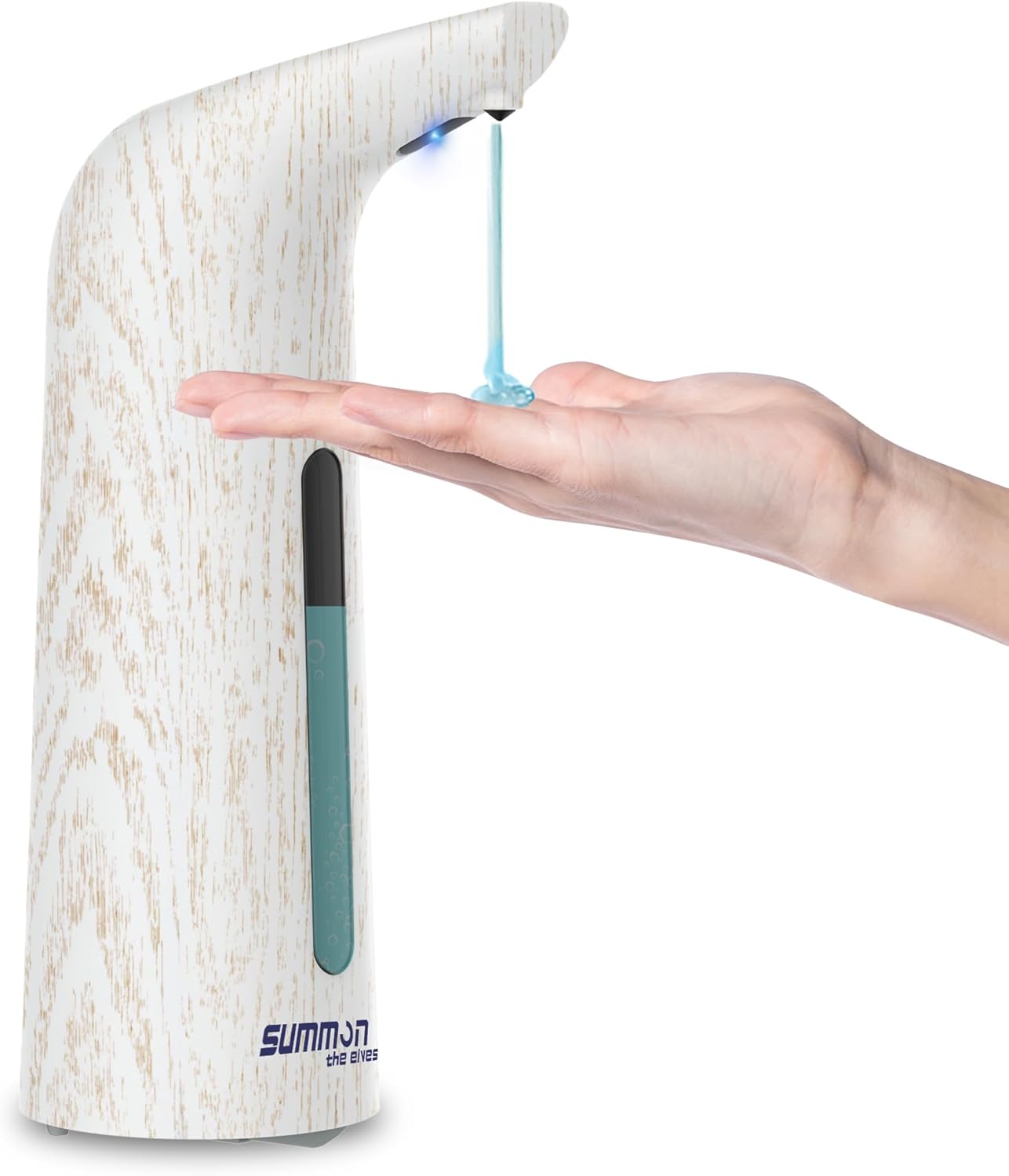 Automatic Soap Dispenser Touchless,400ML Hand & Dish Countertop Electric Liquid Dispenser with Sensor,4 Gear Adjustable Waterproof Battery Operated Kitchen Auto Soap Pump