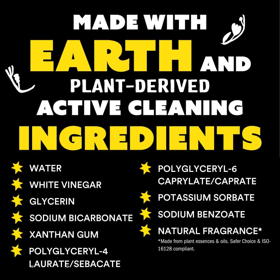 Molly’s Suds Fabric Softener Liquid for Sensitive Skin | Vinegar-Powered, Infused with Essential Oils | Fights Static, Reduces Wrinkles, Deodorizes | Ocean Mist, 50 Loads