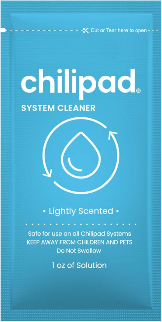 Chilipad Sleep System Cleaner – For Regular Maintenance and Deep Cleaning of the Chilipad Bed Cooling Systems – 1 Ounce of Cleaning Solution (3 Pack)