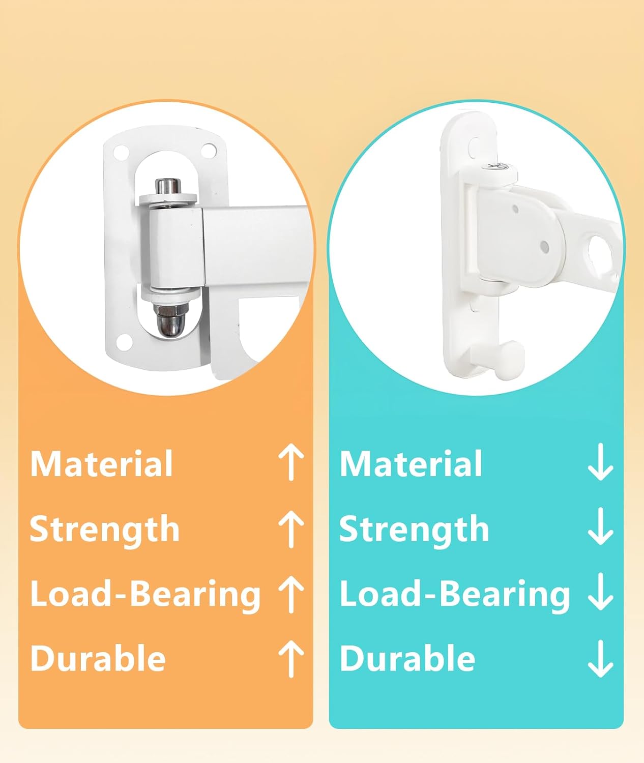 Clothes Drying Rack - Laundry Space Saver Wall Mounted, Retractable, Collapsible(Tri-Fold), White Color Rack Clothing (with Screws)