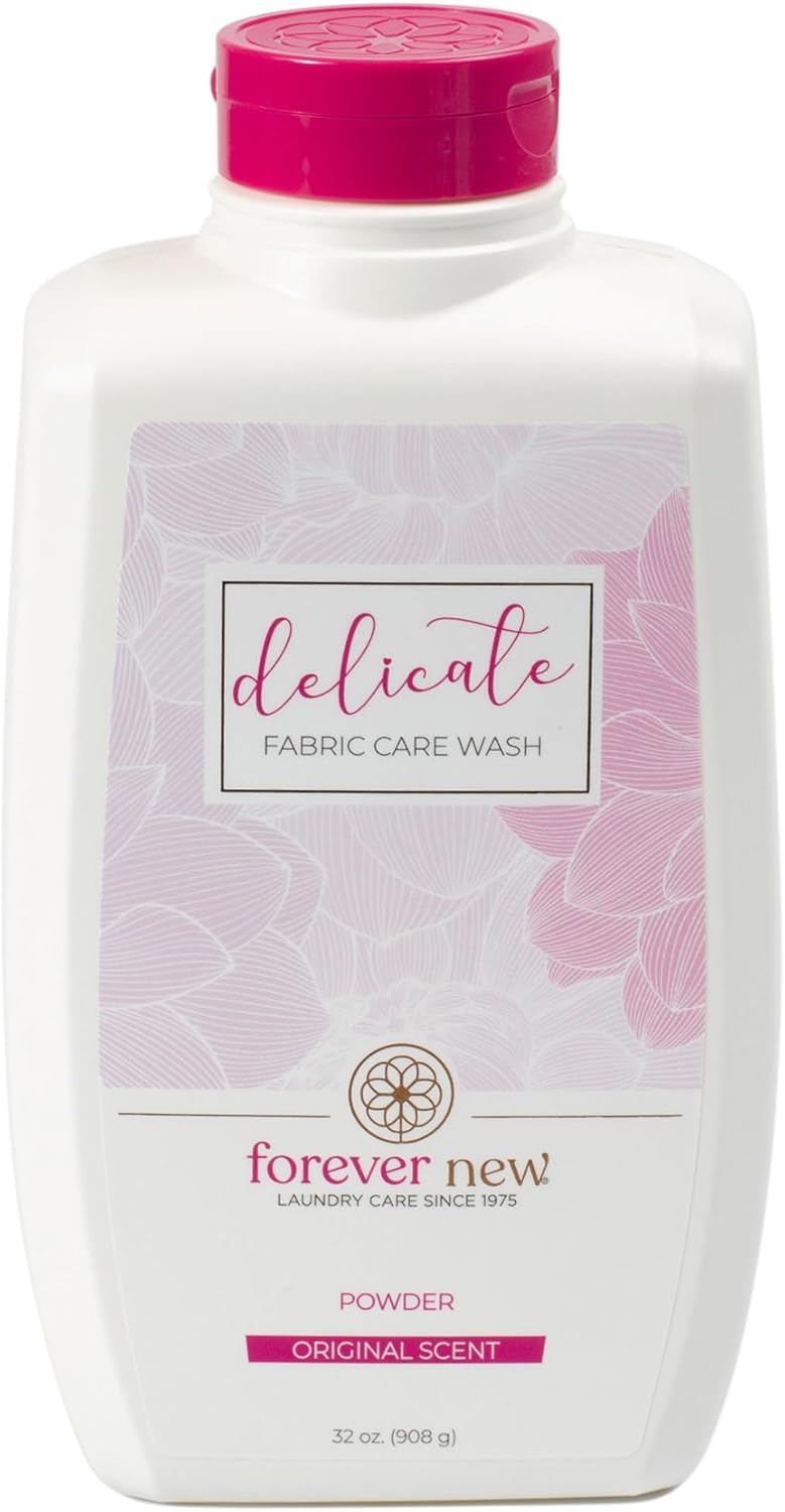 FOREVER NEW Granular Detergent Powder - Delicate Laundry Care Wash - Original Scented, 96 oz. (32 oz. 3 Pack)