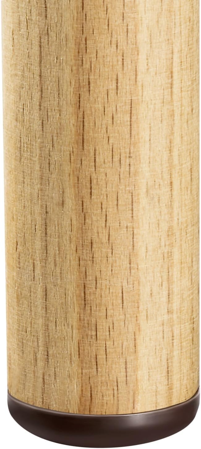 Furniture Glides Sliders-Furnigear PTFE (Teflon) Chair Leg Movers Sliders for Carpet and Hardwood Surface - Move Your Furniture Easily & Safely - Best Floor Protector (1-1/4", Brown-24pack)