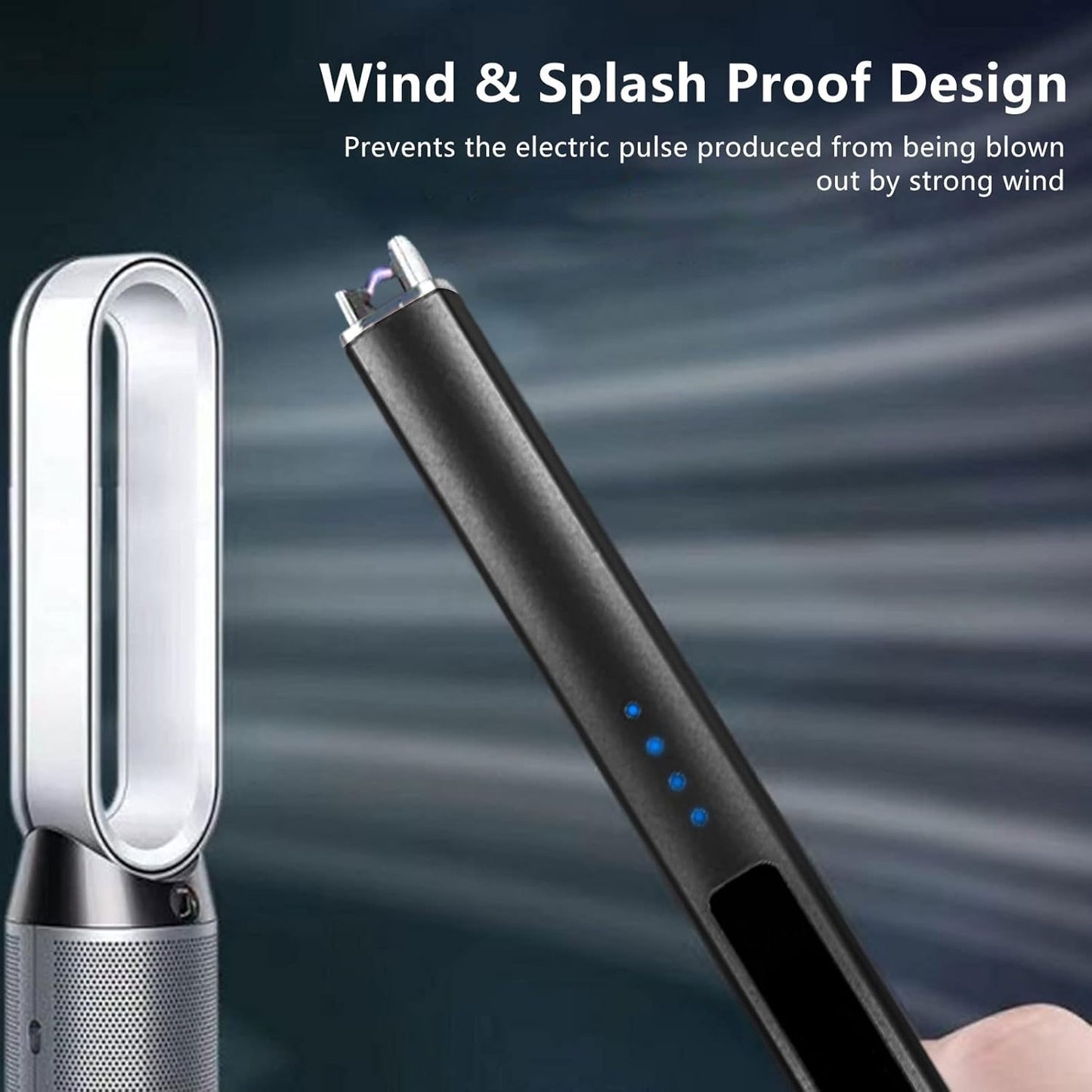 5Pcs Stainless Steel Candle Wick Trimmer Set, Black Candle Wick Trimmer, Candle Wick Dipper, Candle Wick Snuffer and USB Rechargeable Candle Lighter for Candle Lovers(Black)