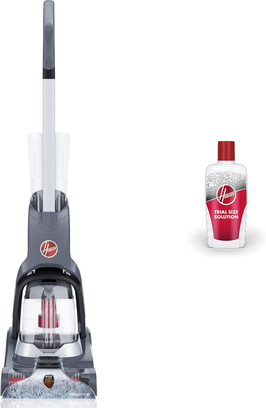 Hoover PowerDash Pet Advanced Compact Carpet Cleaner Machine with Above Floor Cleaning, Lightweight Carpet Shampooer Machine, Pair with a Hoover Carpet Cleaner Solution for a Bright, Refreshed Home