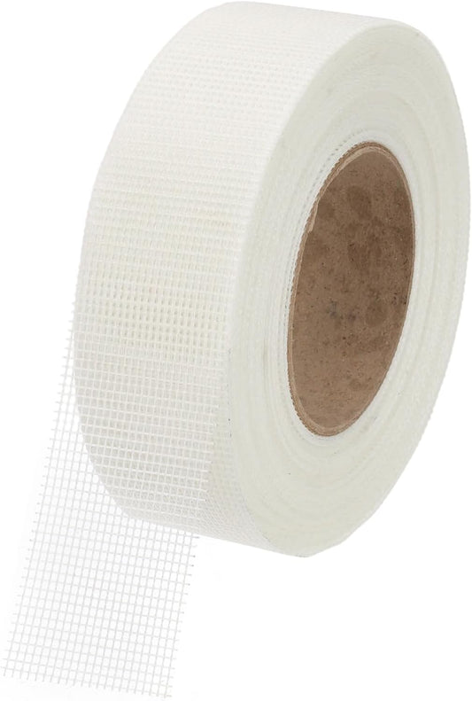 PATIKIL Drywall Repair Mesh Tape, 2 inch x 164 ft Fiberglass Repair Patch Self-Adhesive Dry Wall Joint Tape 12 Mesh Wall Hole Crack and Seam Patch, White