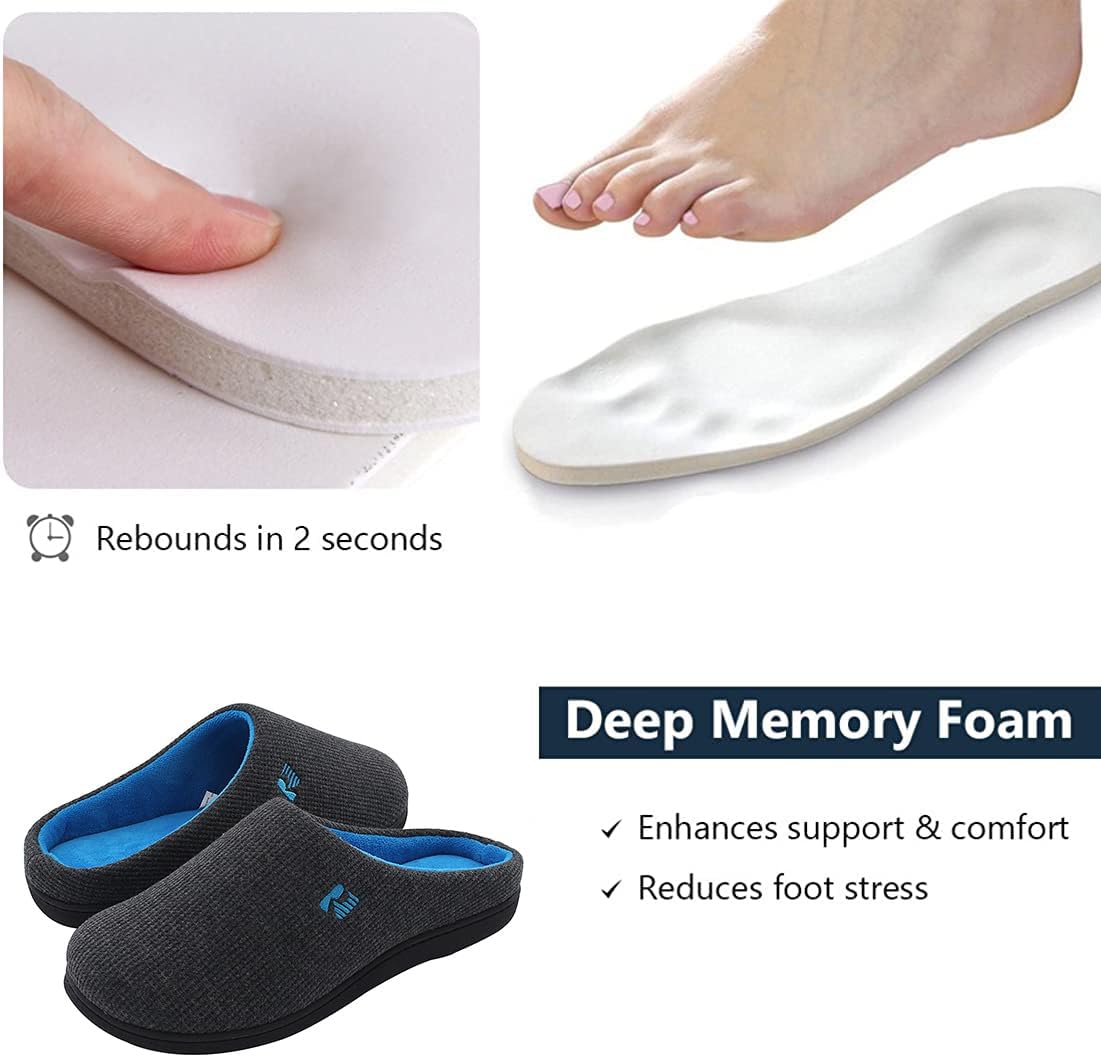 RockDove Women's Original Two-Tone Memory Foam Slipper
