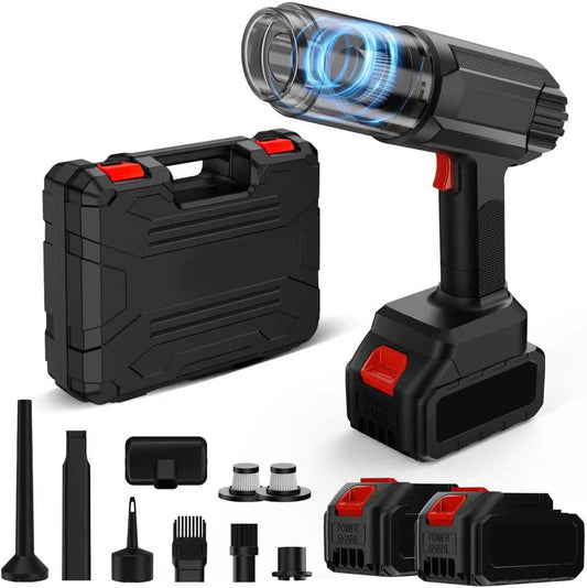 Handheld Vacuum for Home, Cordless Portable Vacuum Cleaner, Rechargeable with 60 Mins Max Runtime, High Power Vacuum for Car, Office, Pet Hair, Gap Cleaning