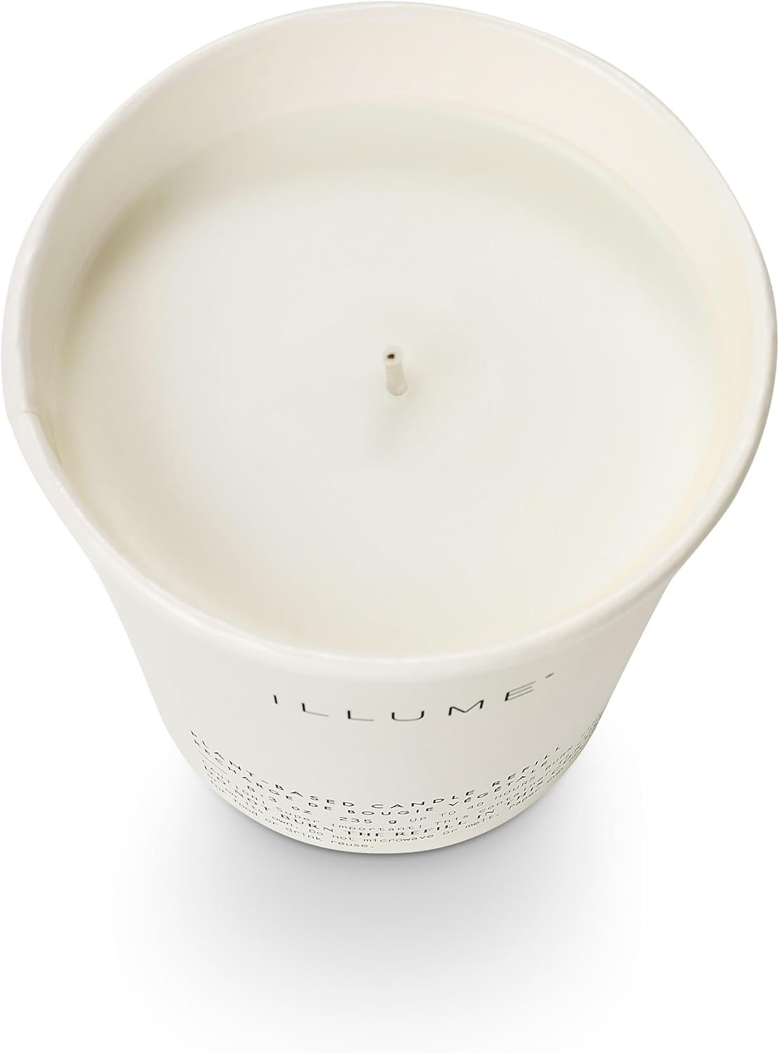ILLUME Boxed Glass Candle Refill, Winter White