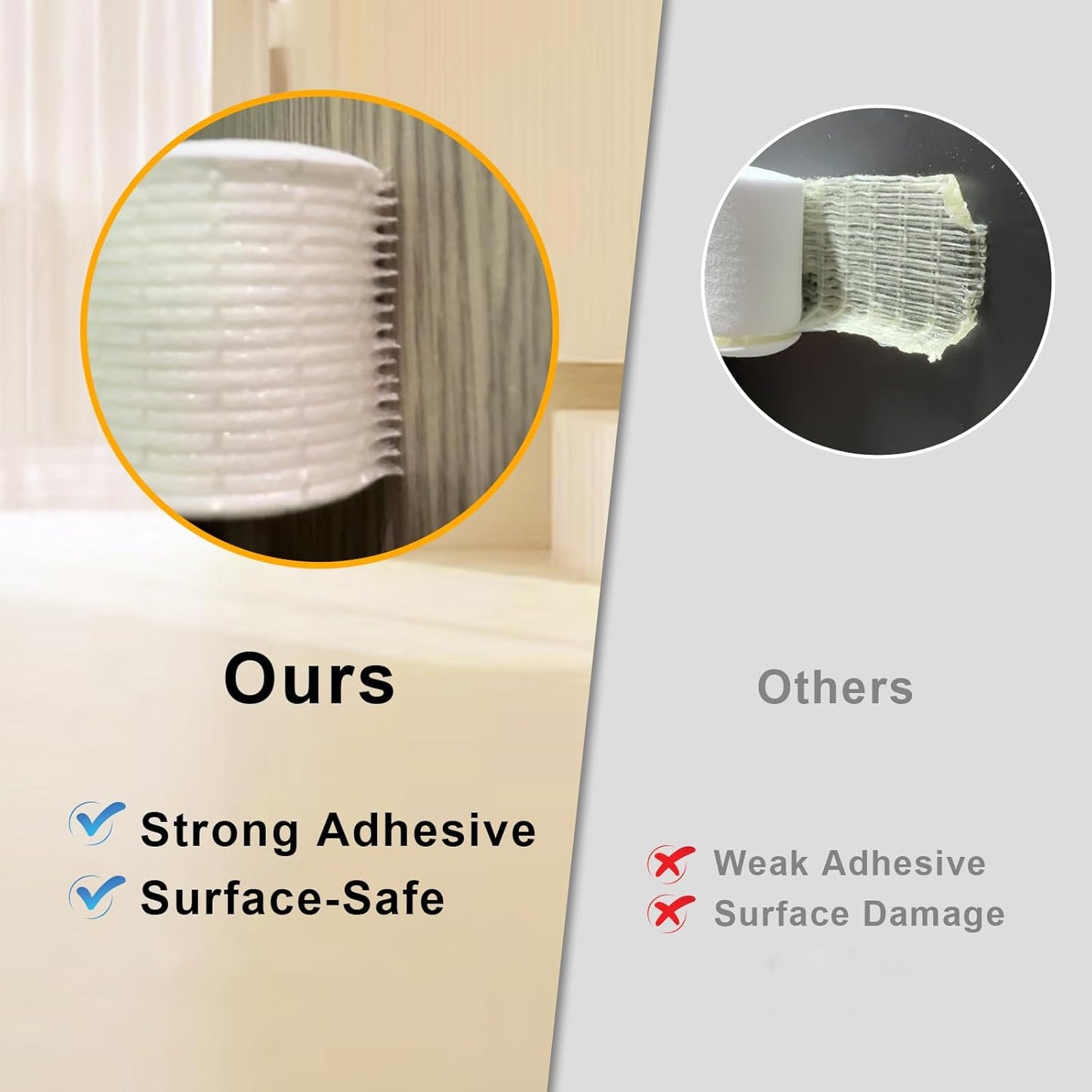 Closed Cell Foam Weather Stripping for Various Door Seal and Window Insulation, One Sided Foam Strips Adhesive, SoundProof Weatherproof AC Seal Strip, Shock-Absorbing (3/4 in x 1/4 in x 13Ft)