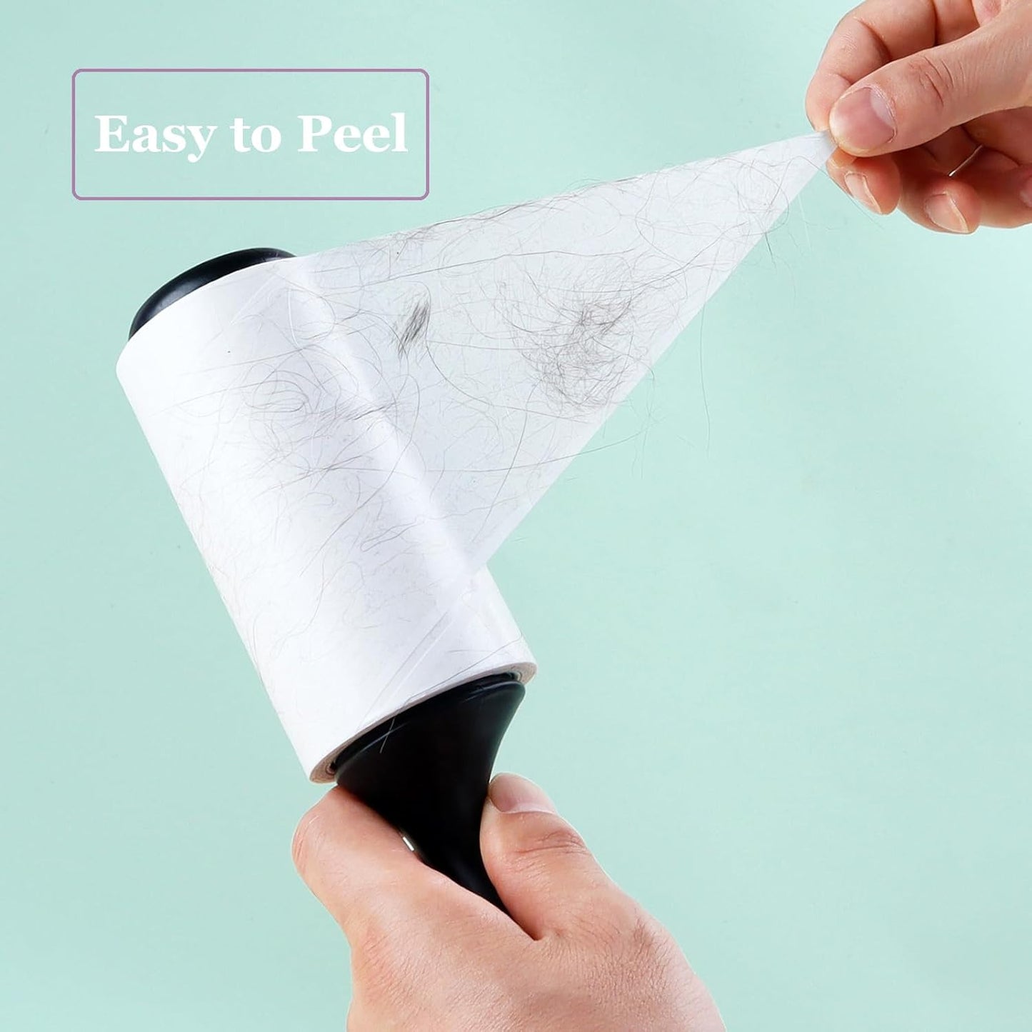 4 inch Lint Roller Refills Only Compatible with Scotch-Brite Pet Hair Pickup Extra Sticky Lint Roller for Couches Clothes and More 90 Sheets per Refill 6 Pack 540 Easy-Tear Adhesive Sheets Total