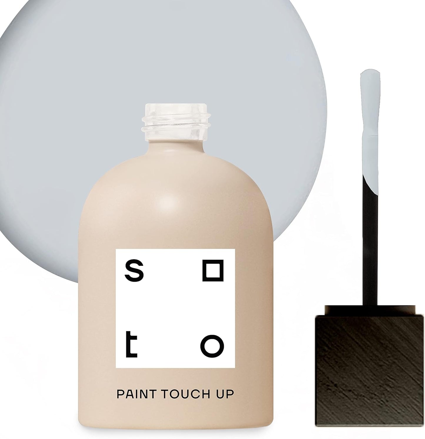soto Blue Paint Touch Up, Multi-Surface, Matte Finish (No. 60 Nu Bleu) - 1.5 Ounces/45 Milliliters of Scratch Repair for Furniture, Walls, Cabinets, Trim, Doors, Indoor/Outdoor