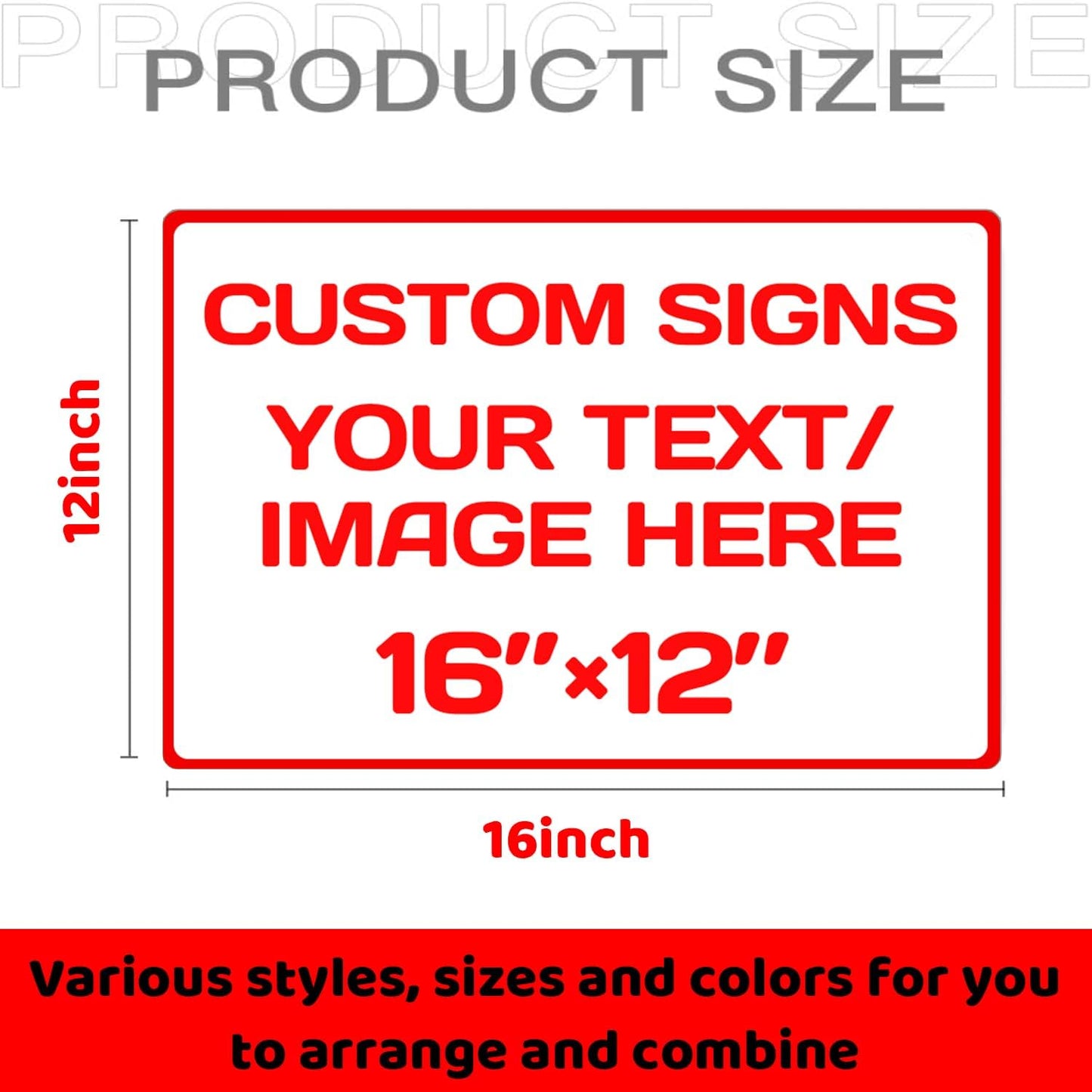 Customised Christmas Decoration Signs,Aluminum Weatherproof Metal Sign,Multiple Sizes Custom Personalized Text And picture Here, Traffic Regulation Horizontal Street Signs ,hazard sign,garden