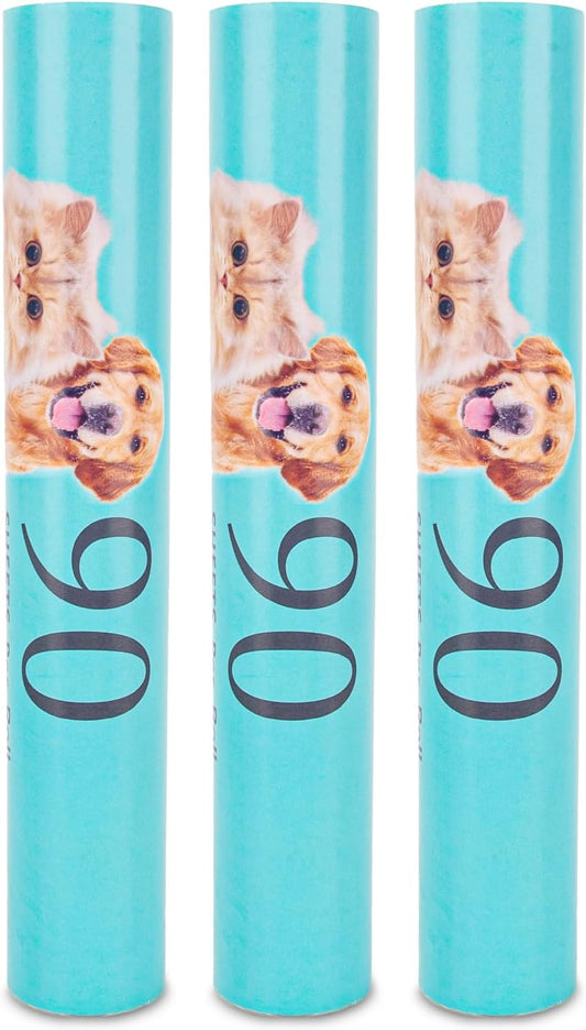 KeFanta 3Pcs Large Lint Roller Refills (270 Sheets) 11.8" Wide