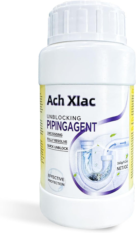 Sink Drain Cleaner, Pipeline Dredging Agent, Unclog Shower Drain, Pipe unblocking for toilets, Tubs, Shower or Sink Drains, Unclogs and Hair 9.2oz